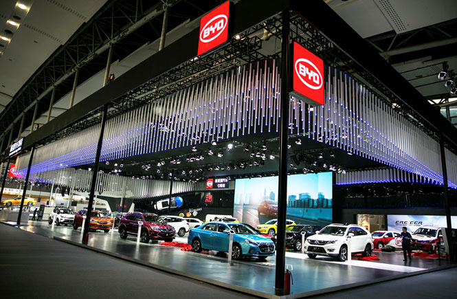 BYD集團-電子件塑料殼金屬上激光打標(biāo)—【民升激光】