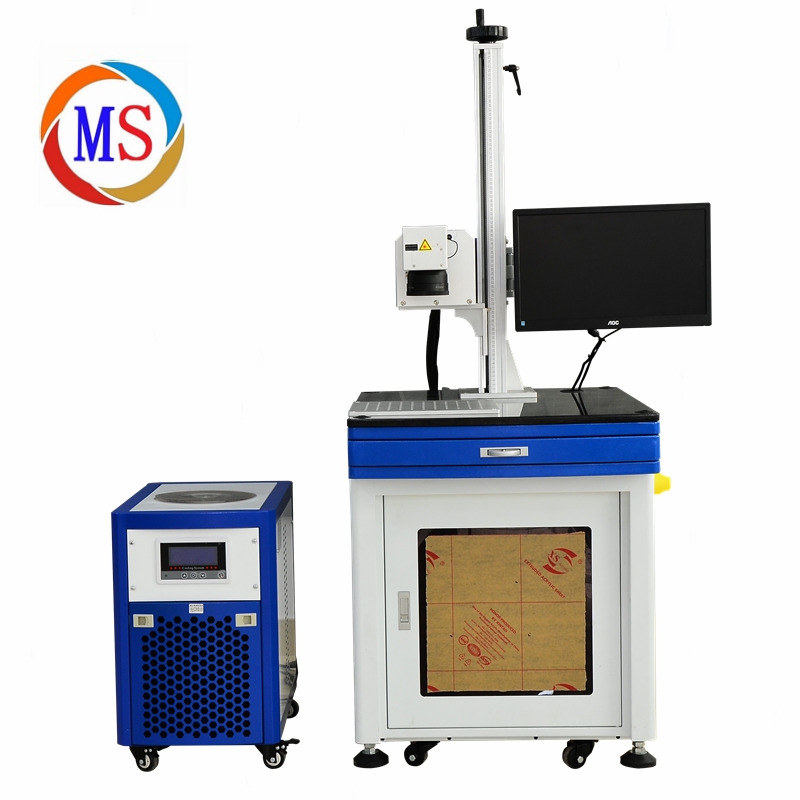 不銹鋼表面應(yīng)用激光打標機綻放出炫麗的色彩